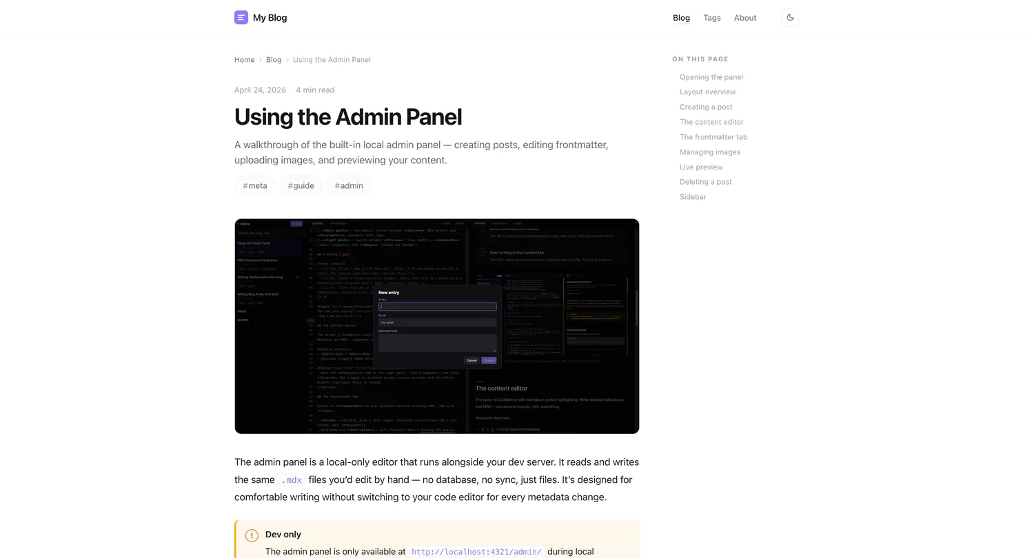 MDX Component Reference